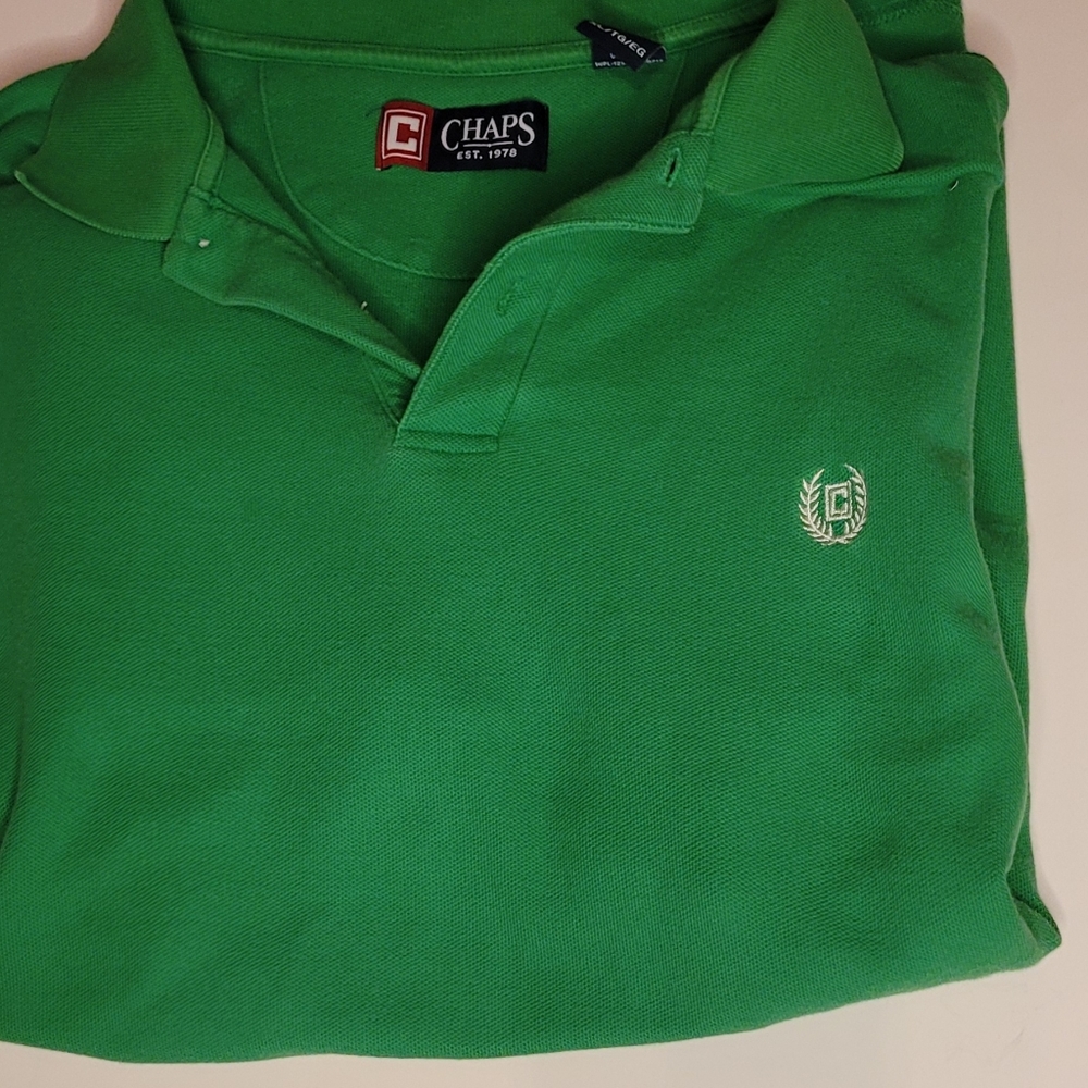 CHAP’S | Men’s Green Polo